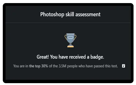 Photoshop Linkedin Test Passed